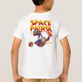 Roboter und Raumfahrt T-Shirt (Rückseite)