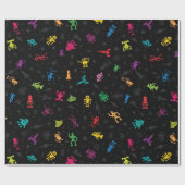 Roboter-Verpackung Geschenkpapier (Flach)