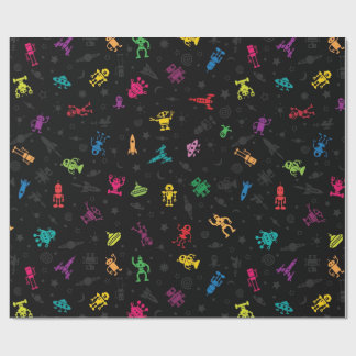 Roboter-Verpackung Geschenkpapier