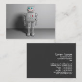 Roboter Visitenkarte (Vorne/Hinten)