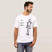 ROBOTER, wenn ich war ein Roboter…. T-Shirt (Vorne ganz)