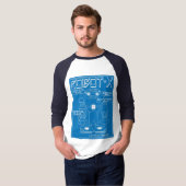 Roboter-x T-Shirt (Vorne ganz)