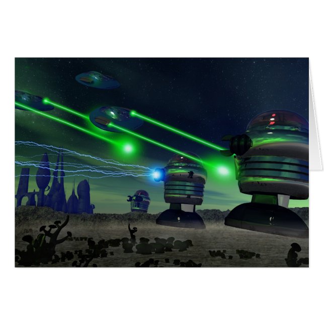 Roboterangriffskarte (Vorderseite (Horizontal))