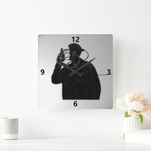 Roboteranschlag von der Uhr (Zuhause)