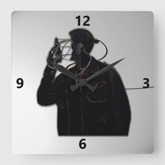 Roboteranschlag von der Uhr (Vorderseite)