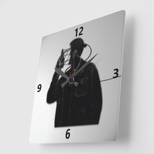 Roboteranschlag von der Uhr (Winkel)