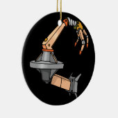 Roboterarm Keramik Ornament (Rechts)