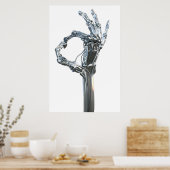 Roboterarm Poster (Küche)