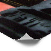 Roboterattacke Poster (Ecke)