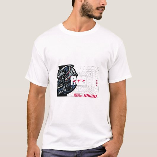 Roboterbewusstsein jenseits des Menschen T-Shirt (Vorderseite)