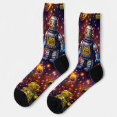 Roboterexploration Socken (Linkes Detail)