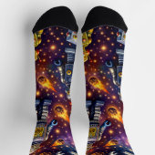 Roboterexploration Socken (Oben)