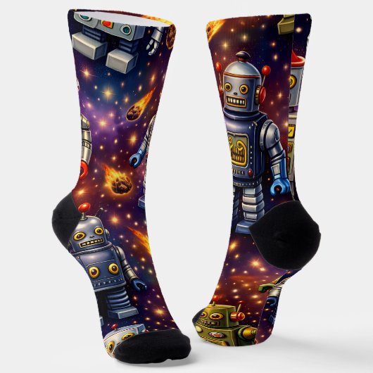 Roboterexploration Socken (Gewinkelt)