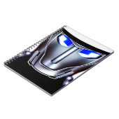 Roboterfläche Notizblock (Linke Seite)