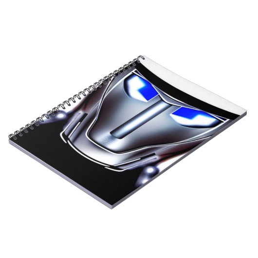 Roboterfläche Notizblock (Linke Seite)