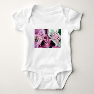 Roboterfrau Baby Strampler