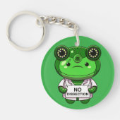 Roboterfrosch Schlüsselanhänger (Vorderseite)