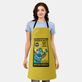 Robotergeschenke für die Schürze von Jubiläumsfrau (Getragen)