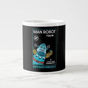 Robotergeschenke für Jubiläum oder Hochzeit Jumbo-Tasse