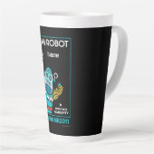 Robotergeschenke für Jubiläum oder Hochzeit Milchtasse (Rechte Ecke)