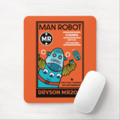 Robotergeschenke für Jubiläum oder Hochzeit Mousepad (Mit Mouse)