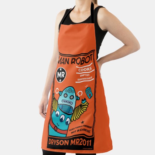 Robotergeschenke für Jubiläum oder Hochzeit Schürze (InSitu)