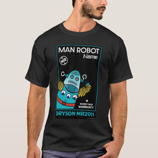 Robotergeschenke für Jubiläum oder Hochzeit T-Shirt (Vorderseite)