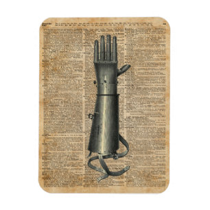 Roboterhand, Kunstarm Wörterbuch Art Magnet