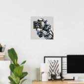 Roboterhand Poster (Heimbüro)