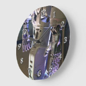 Roboterhände große wanduhr (Winkel)