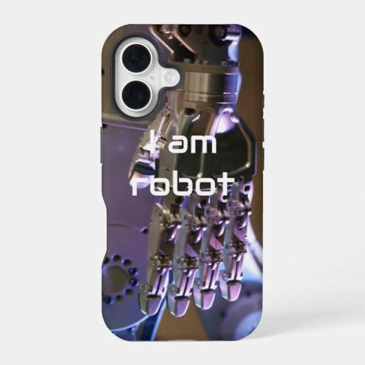 Roboterhände iPhone 16 hülle (Rückseite)