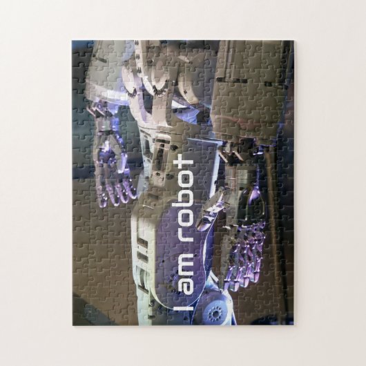 Roboterhände puzzle (Vertikal)