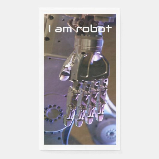 Roboterhände serviette (Vorderseite)