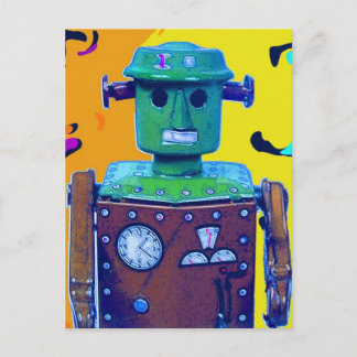 Roboterinvasion 1-1 postkarte