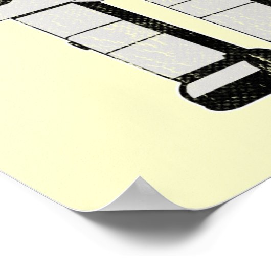 Roboterinvasion Poster (Ecke)