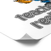 Roboterlehrer Poster (Ecke)