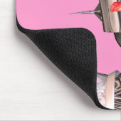 Robotermädchen Mousepad (Ecke)