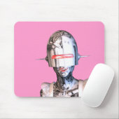 Robotermädchen Mousepad (Mit Mouse)