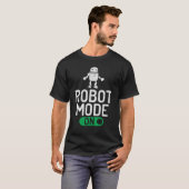 Robotermodus für Robotik T-Shirt (Vorne ganz)