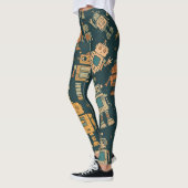 Robotermuster-Leggings – Geschenk für junge Techni Leggings (Links)