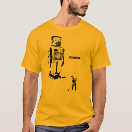 RoboterOverlords!!! Jetzt säubern Sie den Boden T-Shirt (Vorderseite)