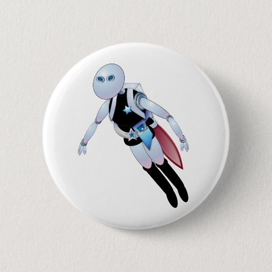 RoboterPolizisten 2099 Button (Vorderseite)