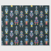 Roboterspielzeug für Kinder Geschenkpapier (Flach)