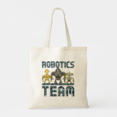 Roboterteam Tragetasche (Rückseite)