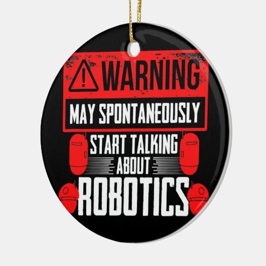 Robotertechnik - Diskussion über Robotik Keramik Ornament (Links)