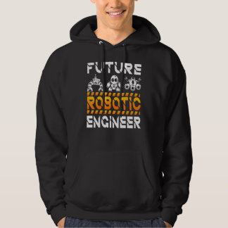 Robotertechnik Kids Men Future Roboter Hoodie
