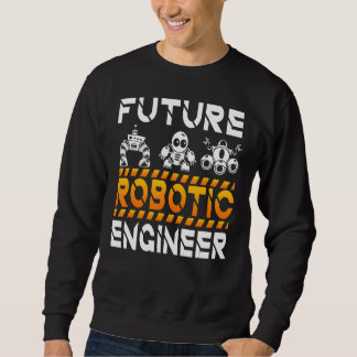 Robotertechnik Kids Men Future Roboter Sweatshirt