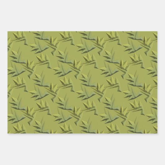 Roboterteile und elektrische Blume Geschenkpapier Set (Vorderseite 2)