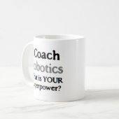Robotertrainer Kaffeetasse (Vorderseite Links)