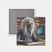 Robotertypen auf Tastatur Magnet (Vorderseite/Rückseite)